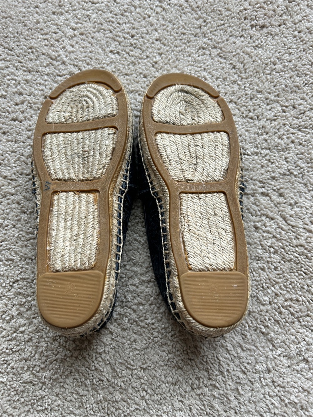 Tory Burch Black Lace Espadrille Flats - Picture 5 of 8